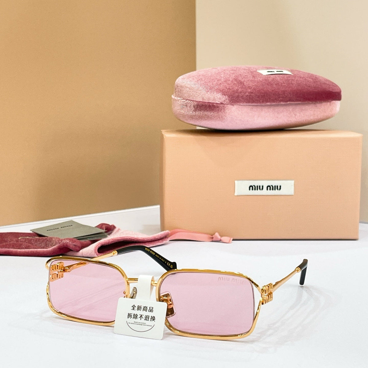Miu Miu OMU A89S Sunglasses product image 6, provided for visual reference and product detail review