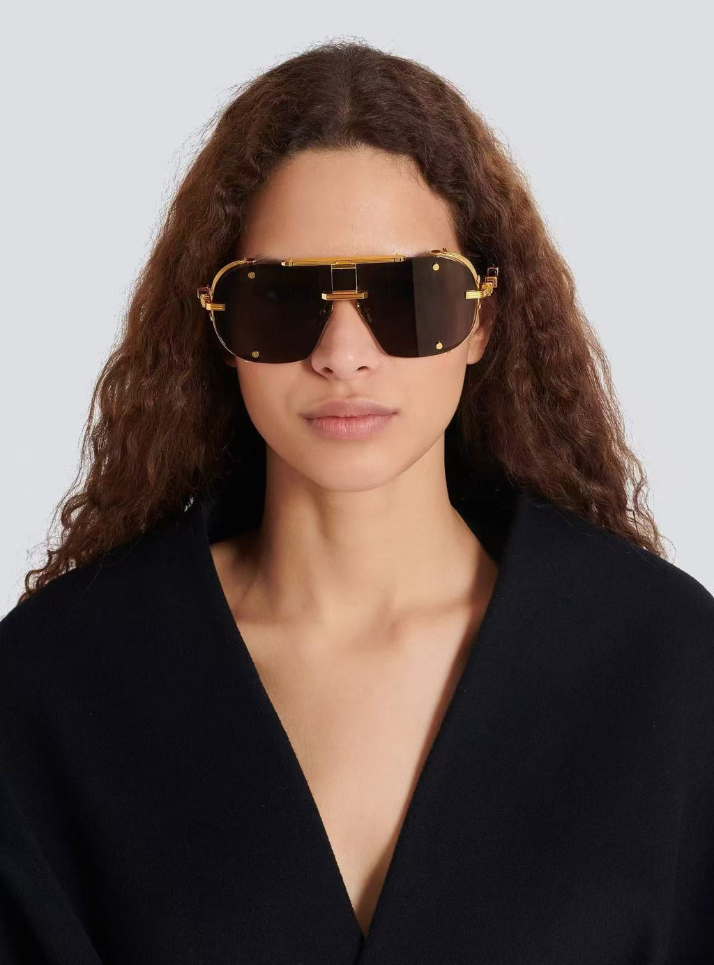Balmain BPS-271-63//BLK-GLD Sunglasses product image 19, provided for visual reference and product detail review