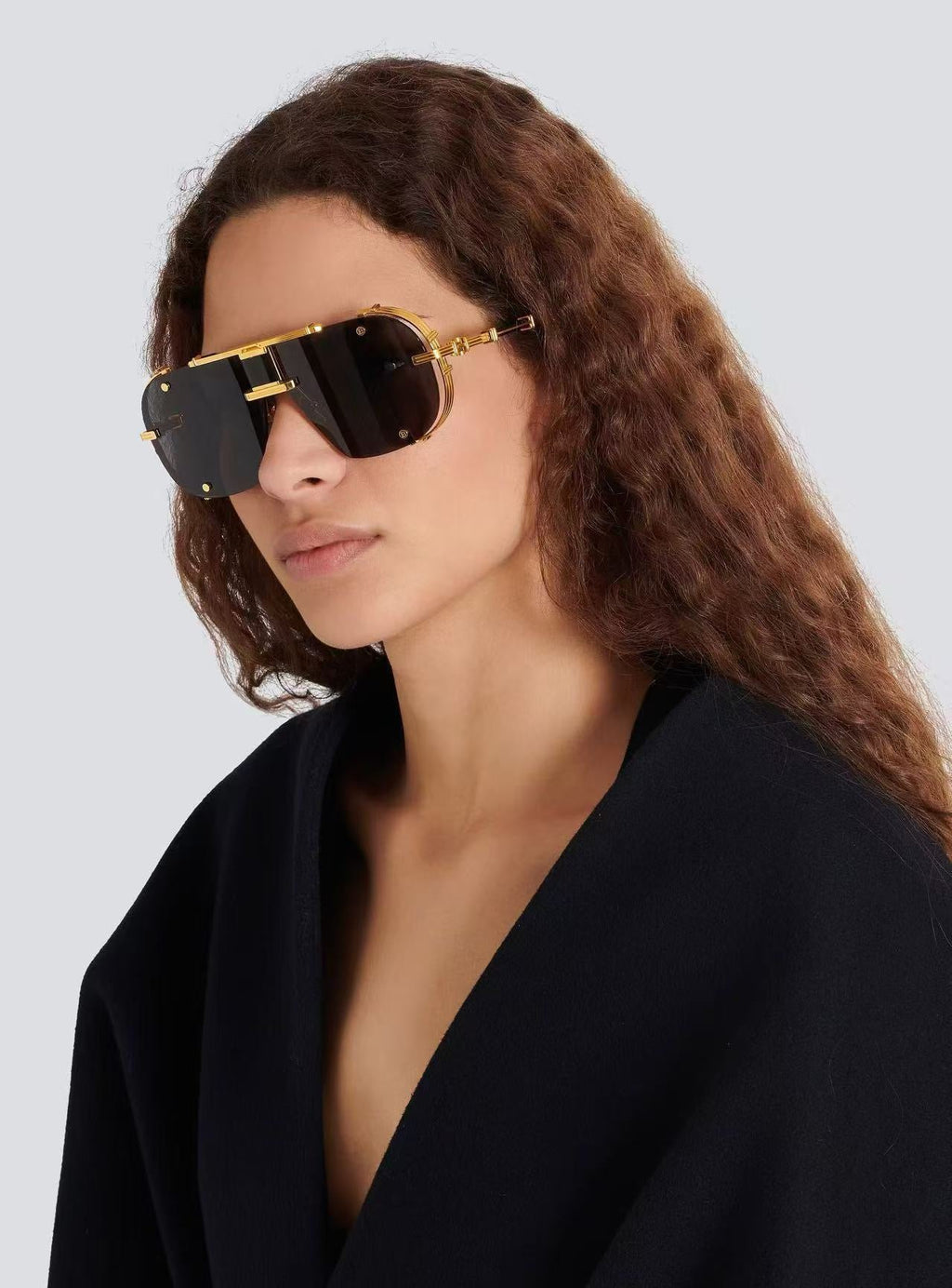 Balmain BPS-271-63//BLK-GLD Sunglasses product image 20, provided for visual reference and product detail review
