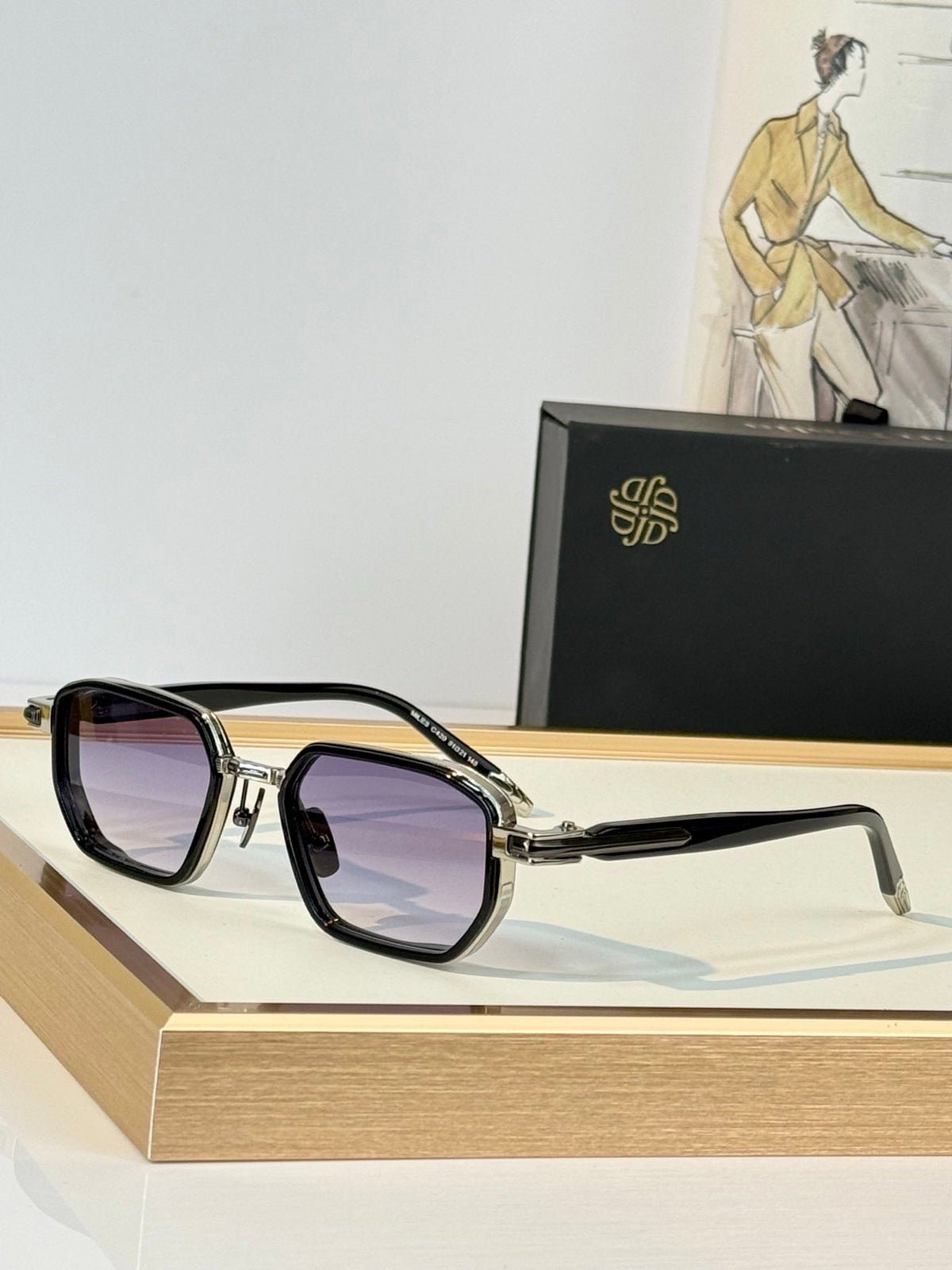 John Daila Miles Sunglasses product image 2, provided for visual reference and product detail review