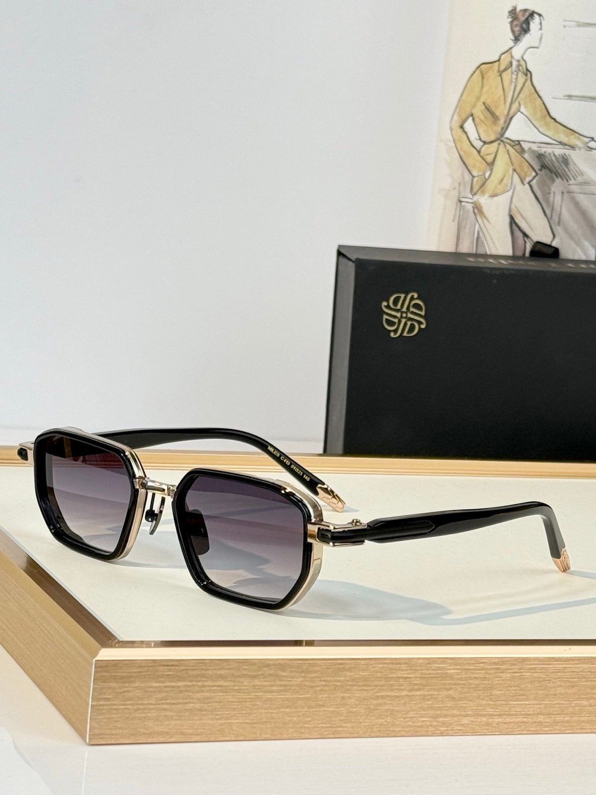 John Daila Miles Sunglasses product image 3, provided for visual reference and product detail review