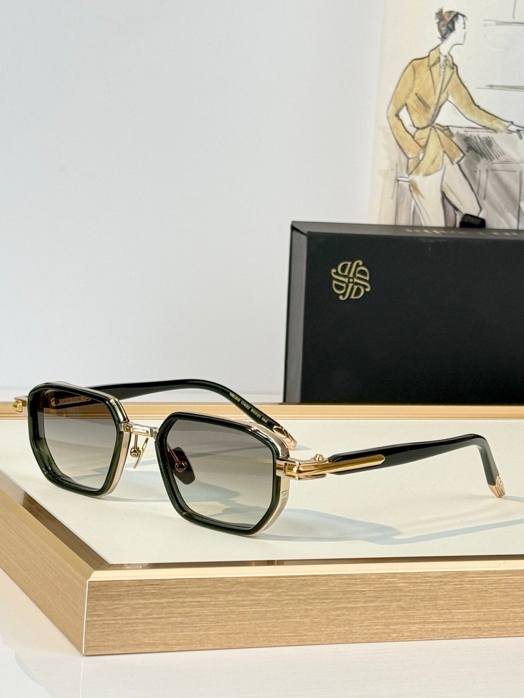 John Daila Miles Sunglasses product image 4, provided for visual reference and product detail review