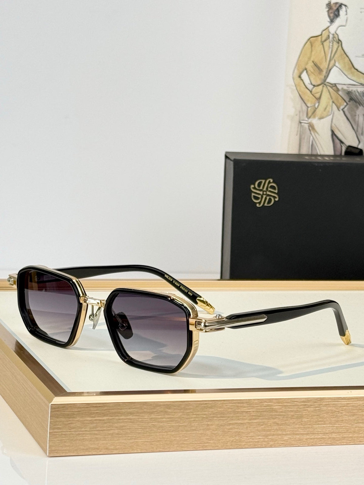 John Daila Miles Sunglasses product image 7, provided for visual reference and product detail review