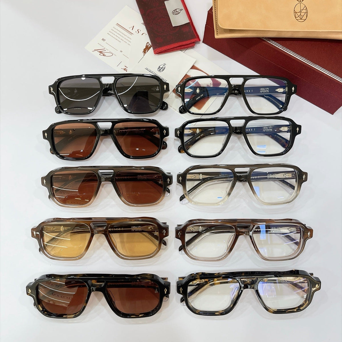 Jacques Marie Mage Evans Sunglasses product image 13, provided for visual reference and product detail review