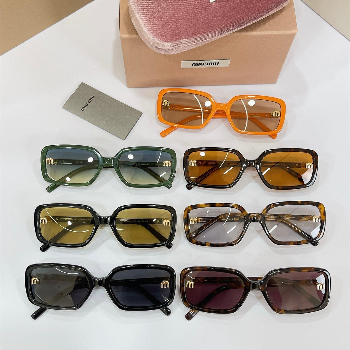 Miu Miu MU 155AV Sunglasses product image 10, provided for visual reference and product detail review
