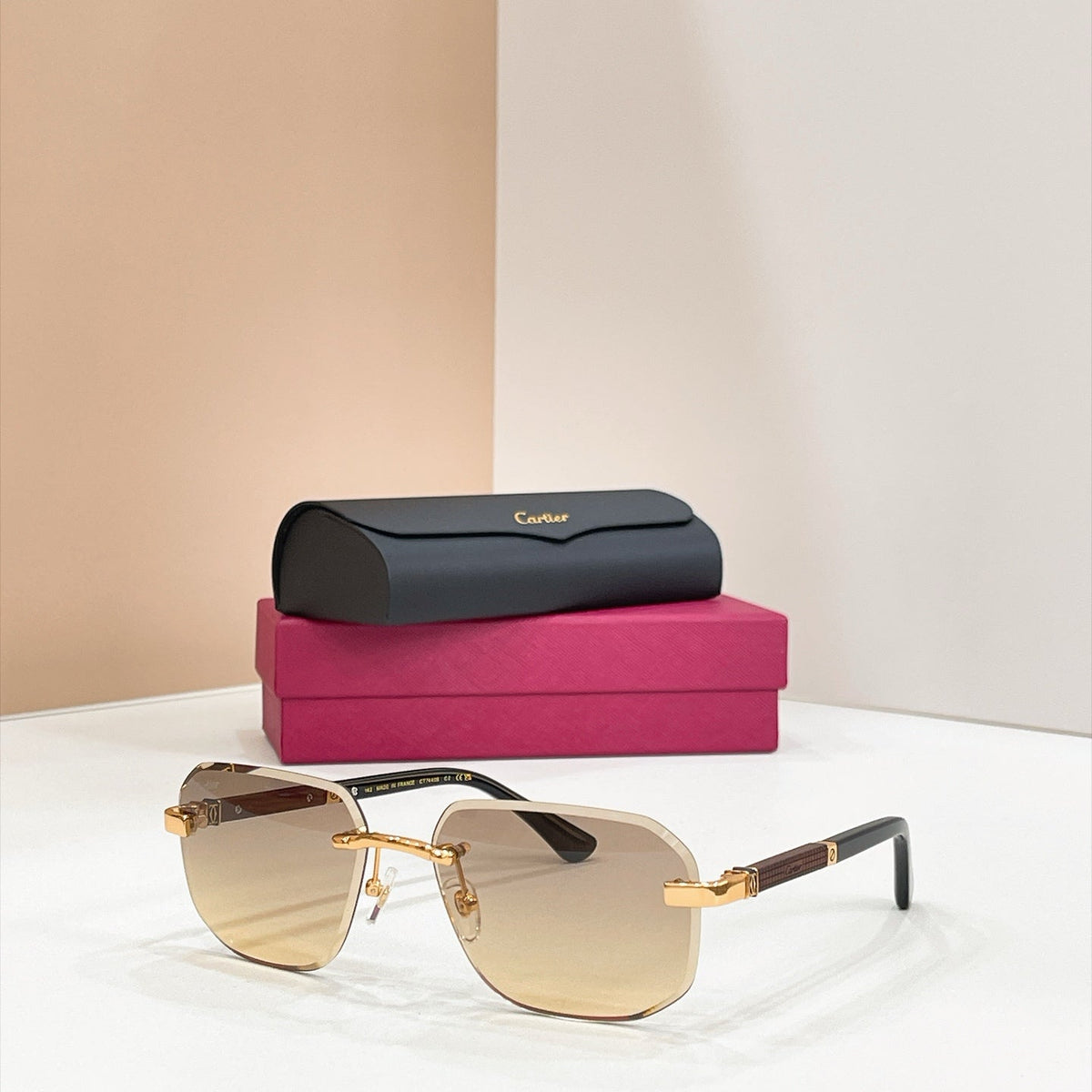 Cartier CT7440S Sunglasses product image 4, provided for visual reference and product detail review