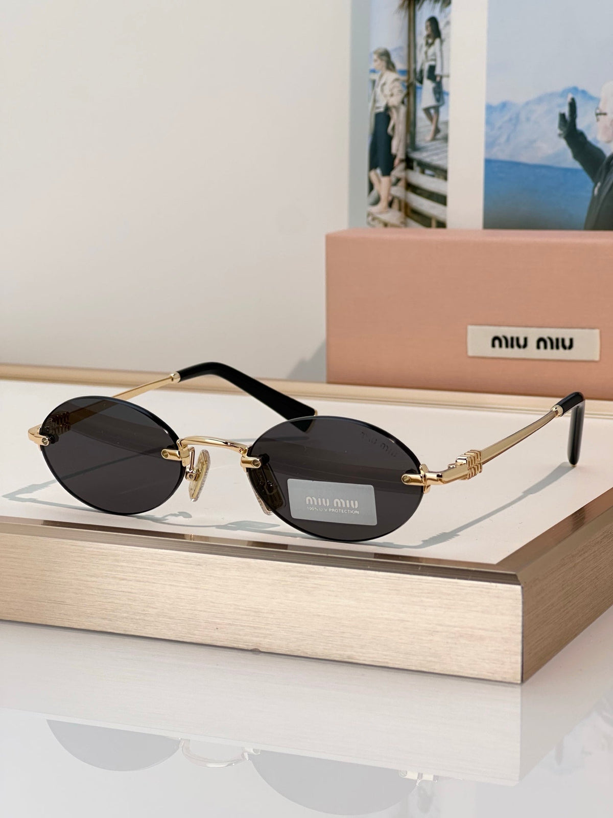 Miu Miu SMUA54S Sunglasses product image 5, provided for visual reference and product detail review