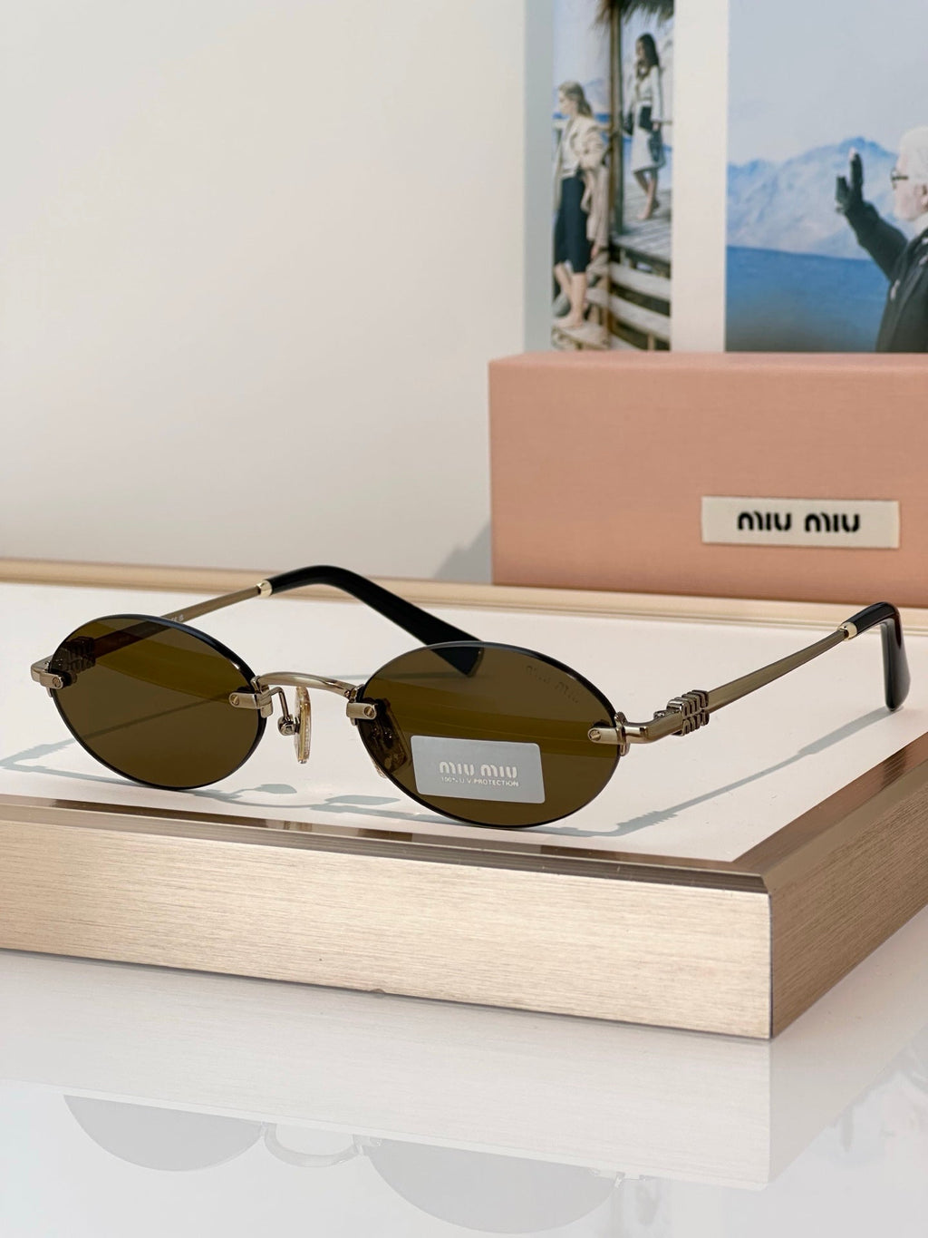 Miu Miu SMUA54S Sunglasses product image 2, provided for visual reference and product detail review