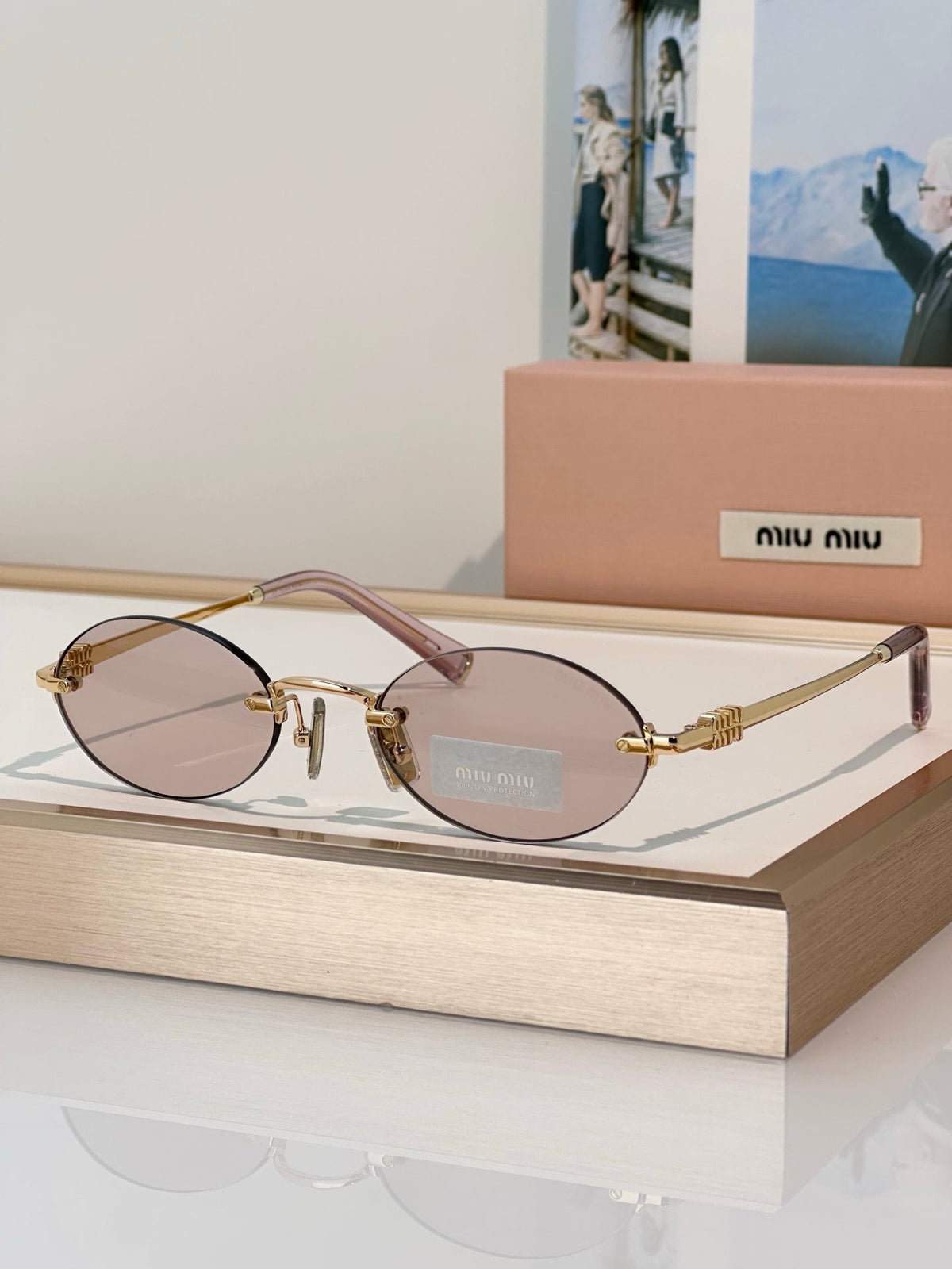 Miu Miu SMUA54S Sunglasses product image 8, provided for visual reference and product detail review