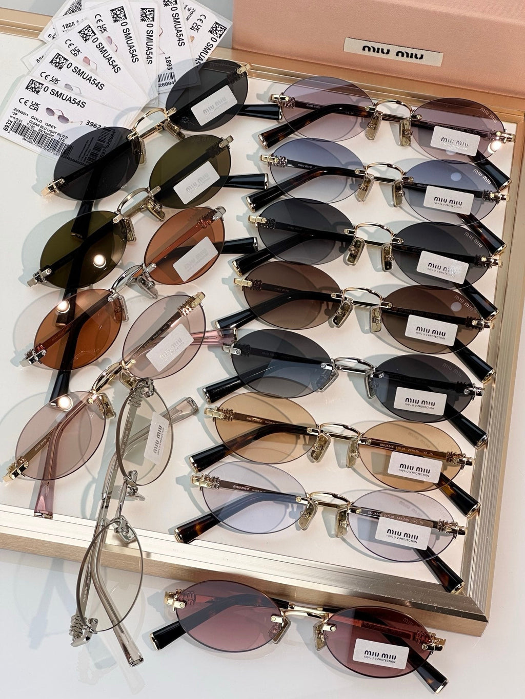 Miu Miu SMUA54S Sunglasses product image 11, provided for visual reference and product detail review