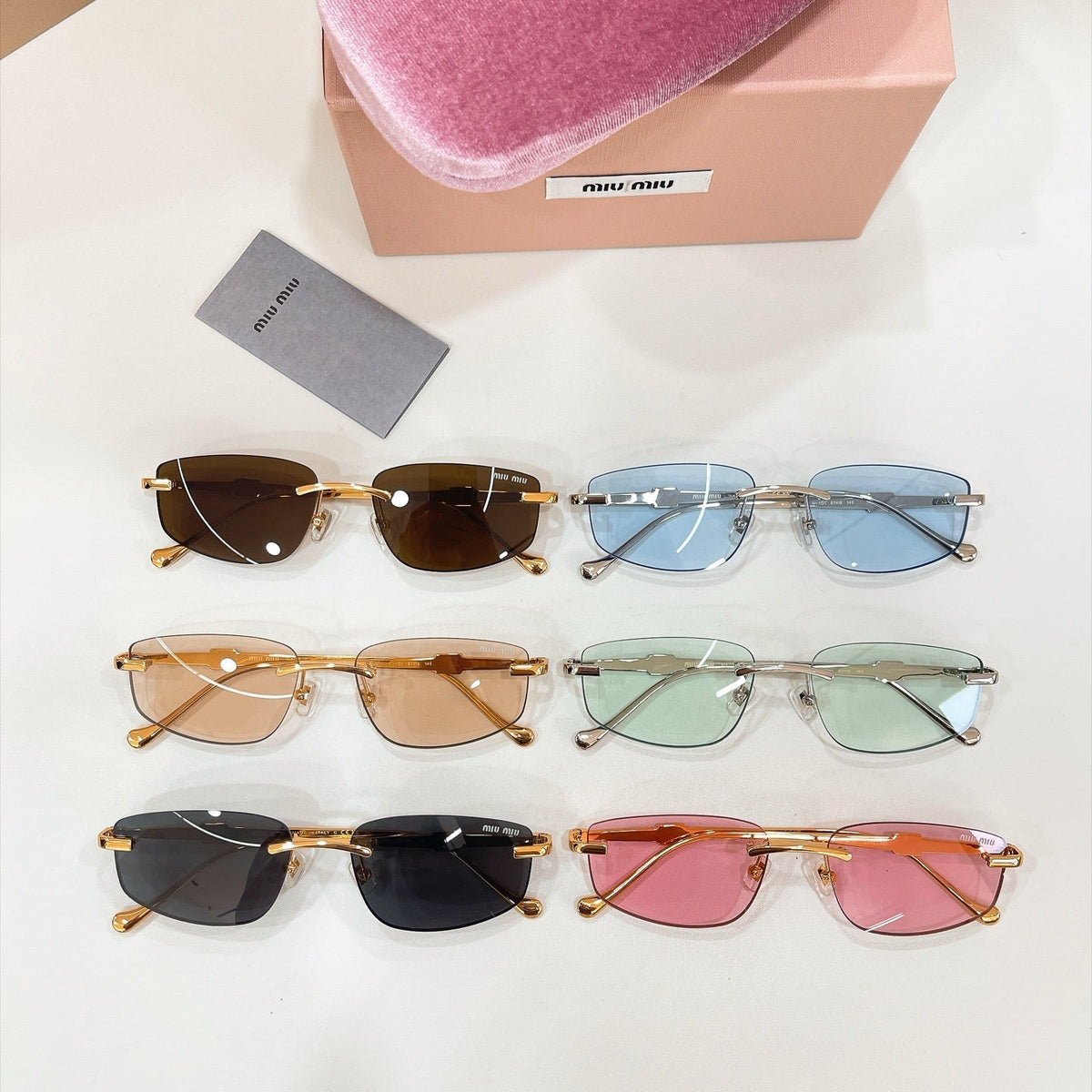 Miu Miu MU 2395S Sunglasses product image 7, provided for visual reference and product detail review