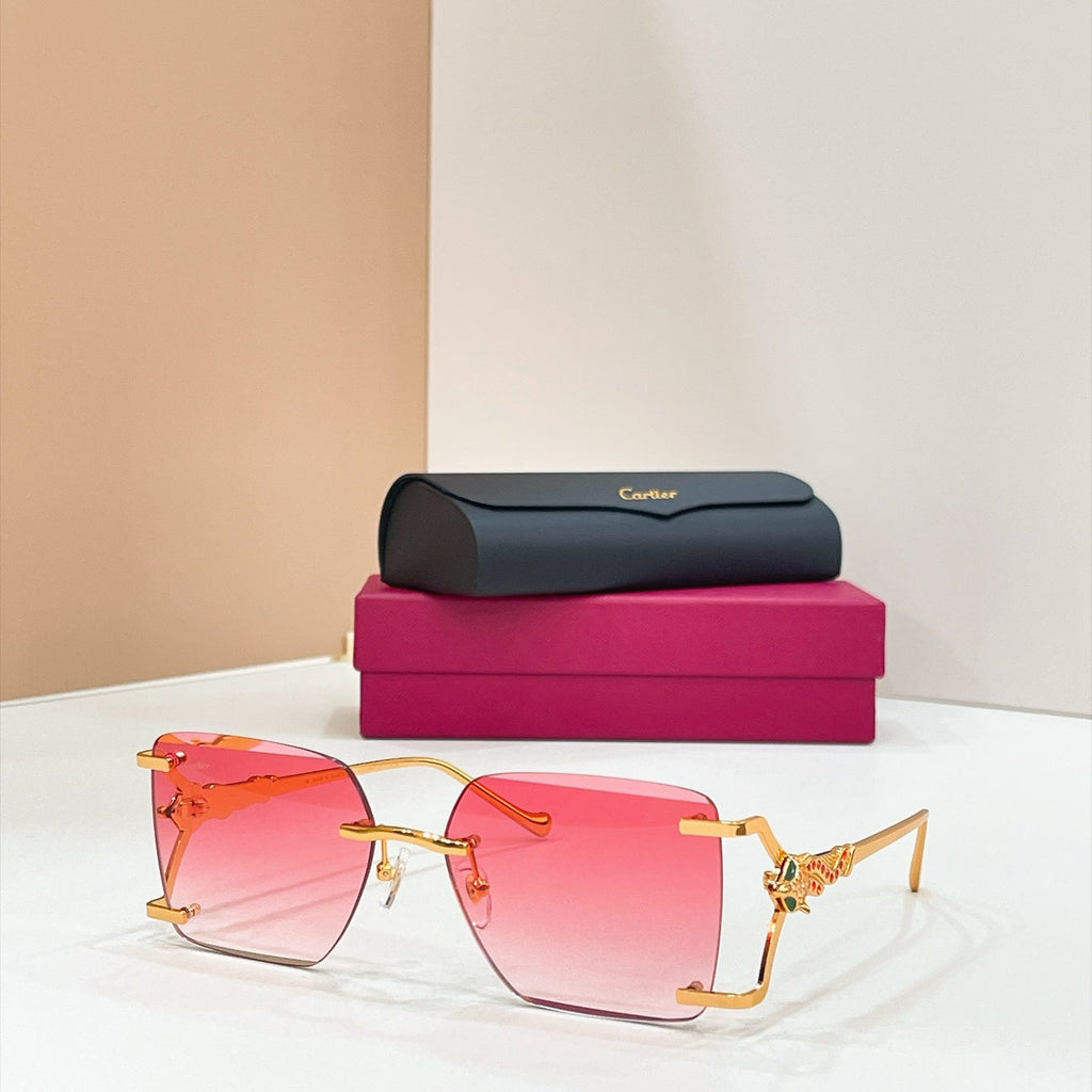 Cartier CT02256O Sunglasses product image 3, provided for visual reference and product detail review