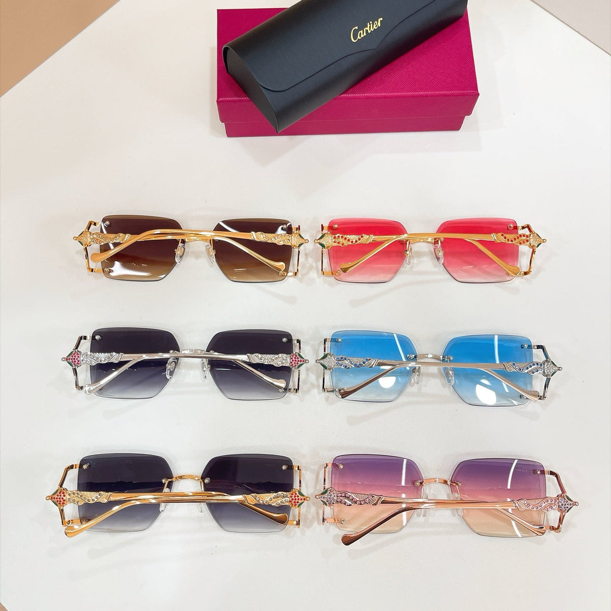 Cartier CT02256O Sunglasses product image 8, provided for visual reference and product detail review