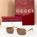 Gucci GG1221S Sunglasses - 55-16-140 product image 1, provided for visual reference and product detail review