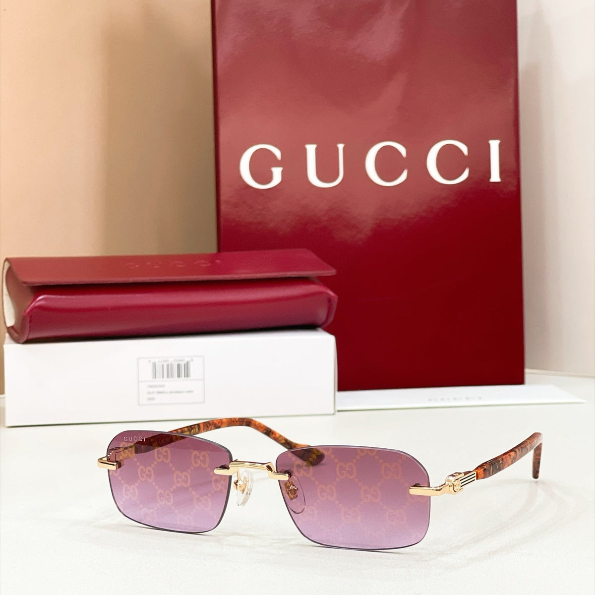 Gucci GG1221S Sunglasses - 55-16-140 product image 11, provided for visual reference and product detail review
