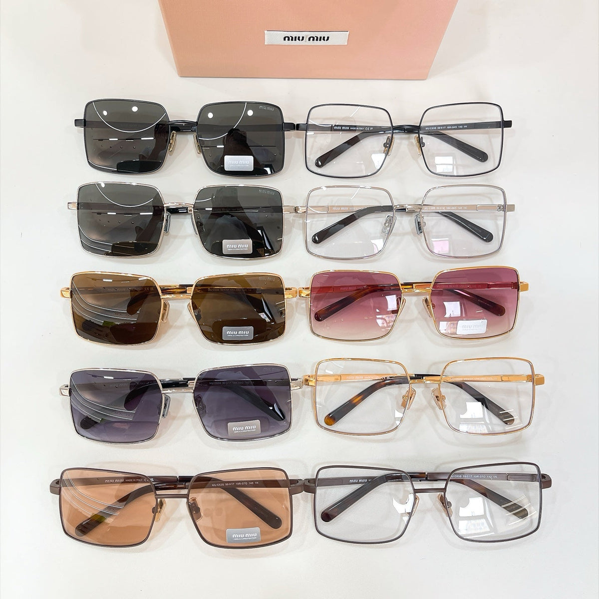Miu Miu MU C53S Sunglasses product image 12, provided for visual reference and product detail review